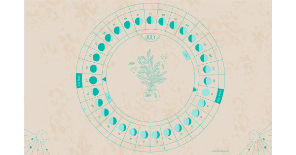 Der Kräutermond: Die Mondphase im Juli