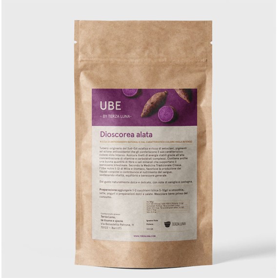 Ube Pulver – Japanische lila Yamswurzel