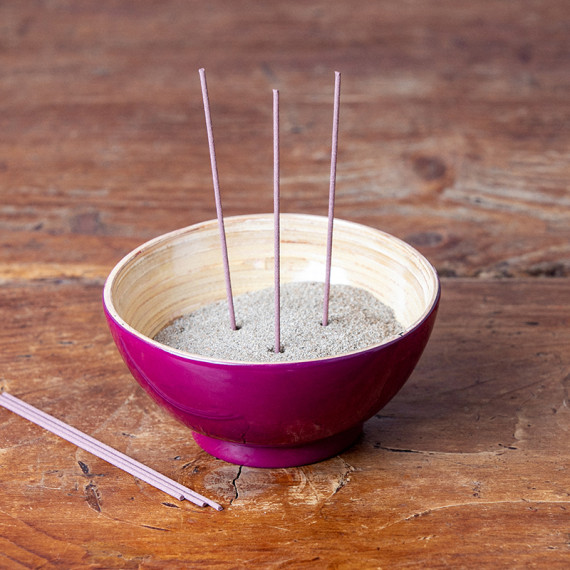 Bamboo Incense Holder