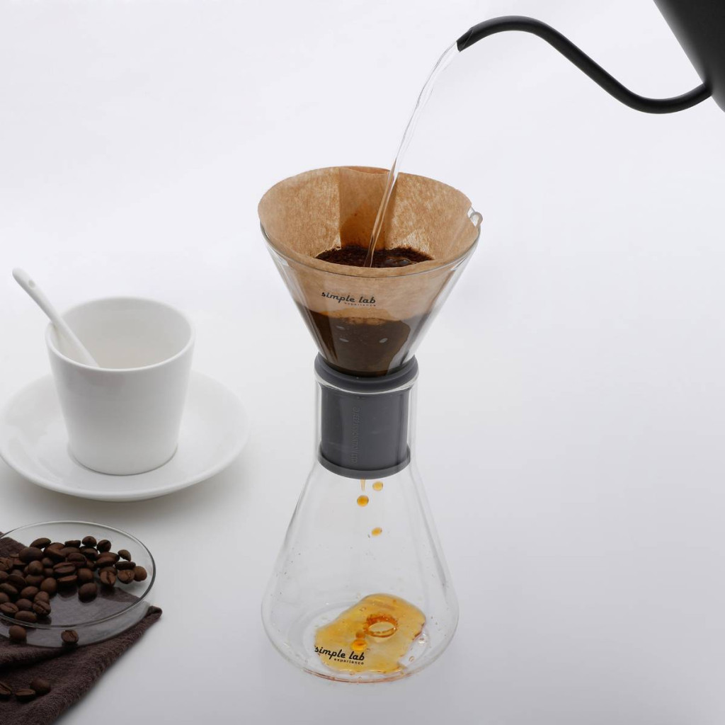 OhhGo Filtri Caffe,Filtro da caffè per uso domestico Tazza da caffè Dripper Strumento di filtraggio Cono Coffee Dripper 