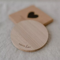 Posavasos de roble -Colección Pure Joy-