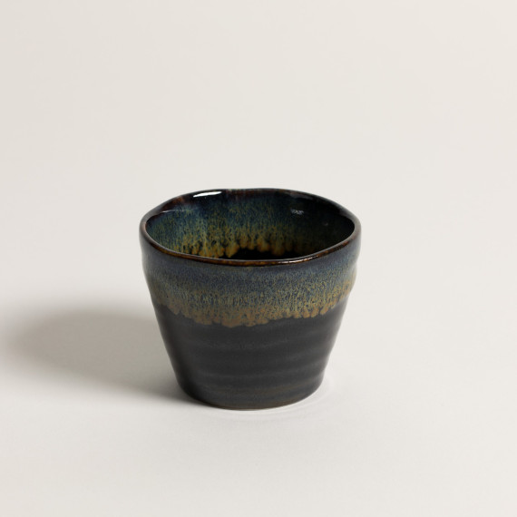 Japanische Teetasse - Blaue Fontäne-