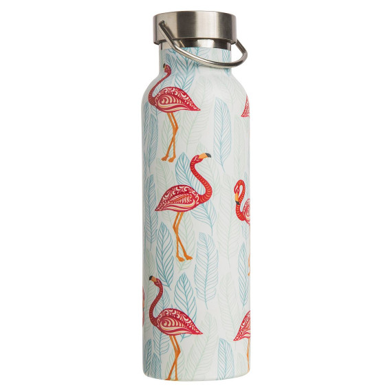 Pink Flamingos Thermos Bottle