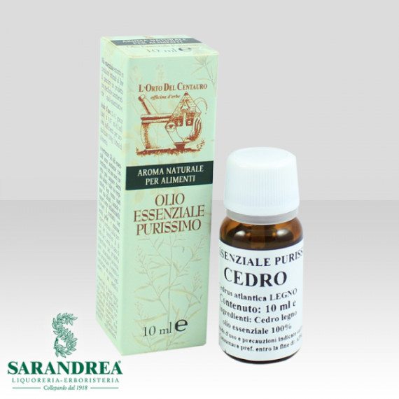 Aceite esencial de cedro