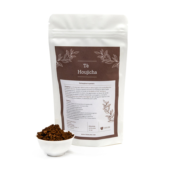 Houjicha bio in polvere