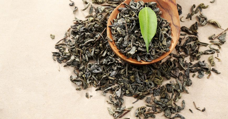 bancha tea leaves