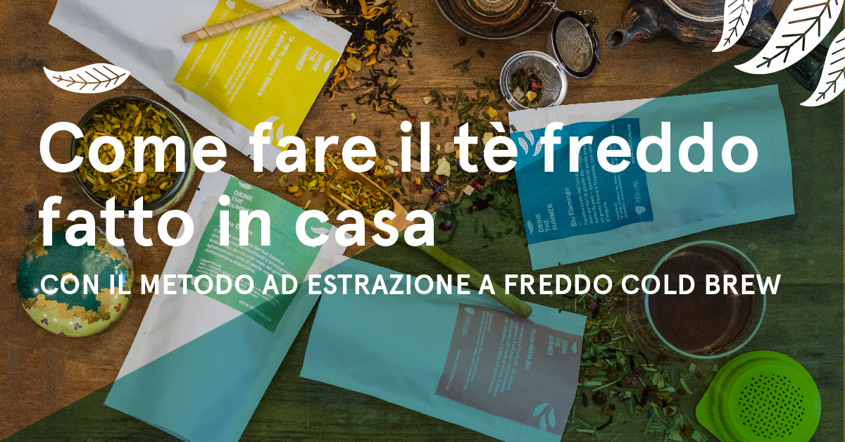 Come fare il Thè Freddo fatto in casa con infusione a ...