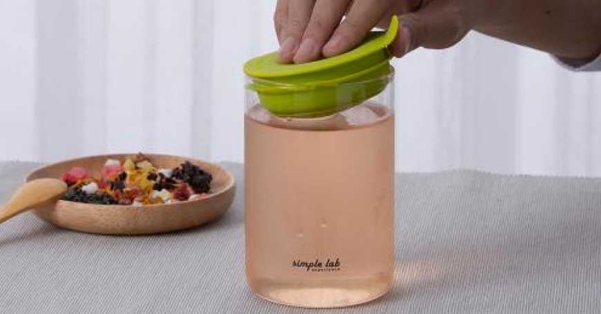 taza para hacer tisana para llevar fuera
