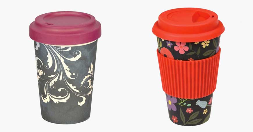 tasses en bambou pour emporter tisane