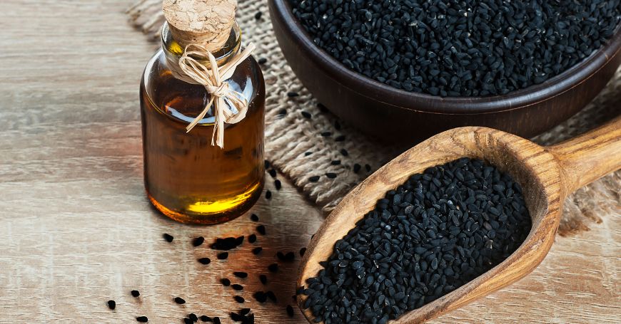 semi e olio di cumino nero