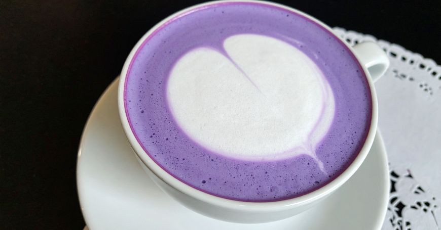 ube latte
